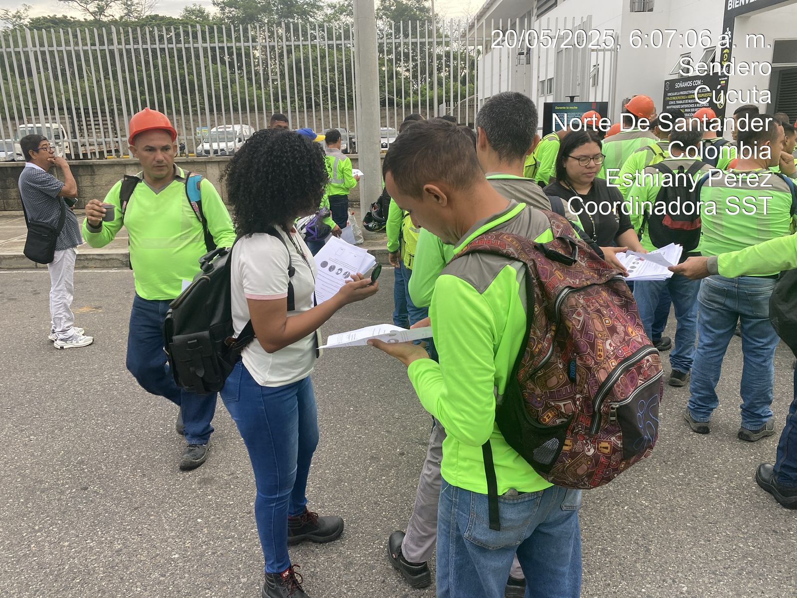 Evidencia de capacitación